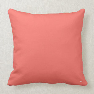 Solid Classic Coral Cushion