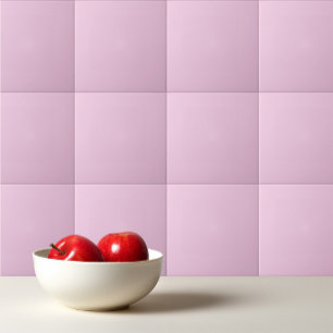 Solid classic rose tile