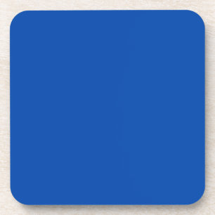 Solid Cobalt Blue Coaster