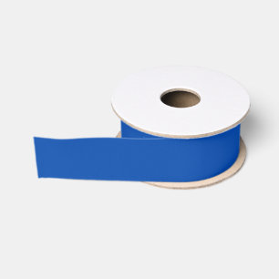 Solid Cobalt Blue Grosgrain Ribbon
