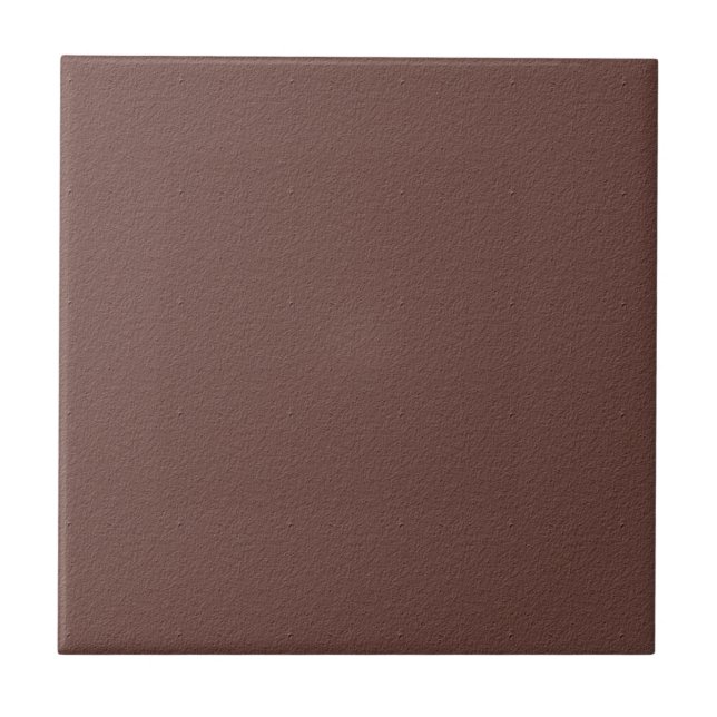 Solid Cognac Brown Tile (Front)