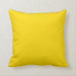 Solid Color Bright Yellow Sunflower Collection Cushion<br><div class="desc">Solid yellow matching throw pillow for the Sunflower Collection.</div>