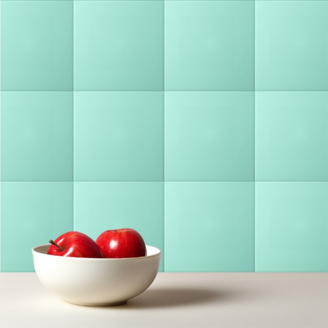 Solid color fresh mint tile (Creator Uploaded)
