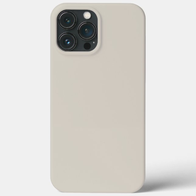 Solid color greige beige Case-Mate iPhone case (Back)
