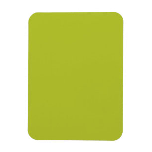 Solid color plain lime grape green magnet