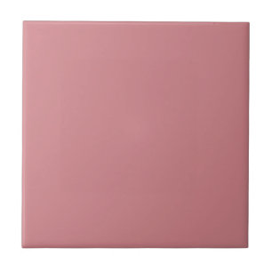 Solid color plain Mauveglow elegant Tile