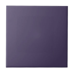 Solid color plain Mulberry Purple Tile