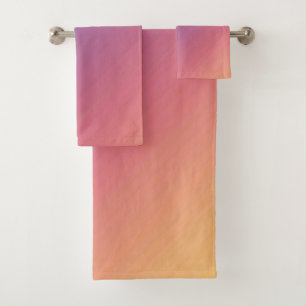 Solid Colour American Bath Towel Set