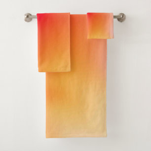 Solid Colour American Bath Towel Set