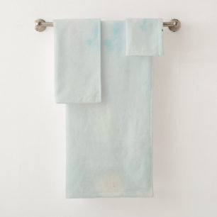 Solid Colour American Bath Towel Set