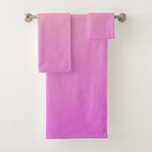 Solid Colour American Bath Towel Set