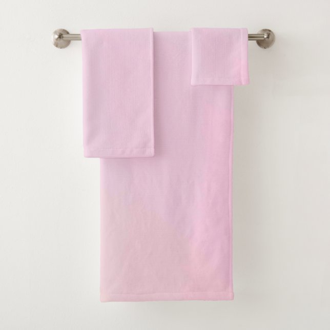 Solid Colour American Bath Towel Set (Insitu)