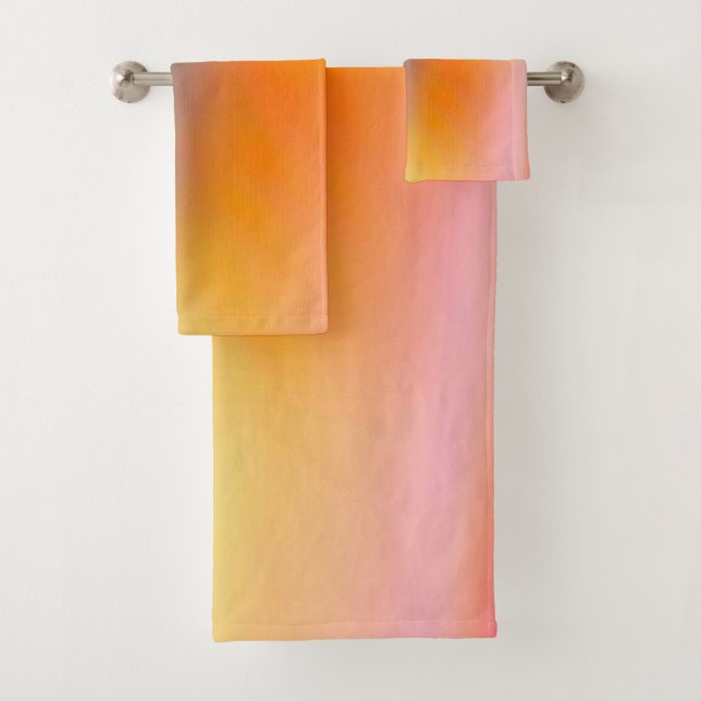 Solid Colour American Bath Towel Set (Insitu)