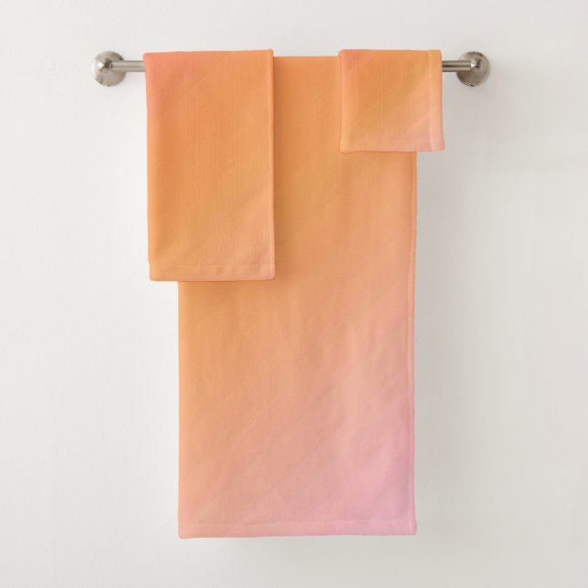 Solid Colour American Bath Towel Set (Insitu)