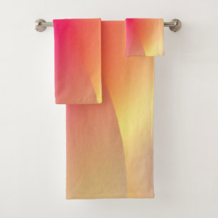 Solid Colour American Bath Towel Set