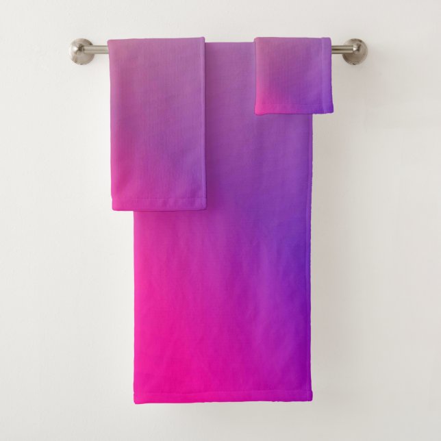 Solid Colour American Bath Towel Set (Insitu)