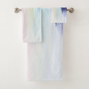 Solid Colour American Bath Towel Set