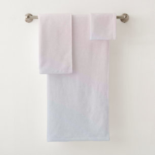 Solid Colour American Bath Towel Set