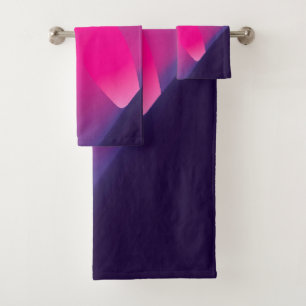 Solid Colour American Bath Towel Set