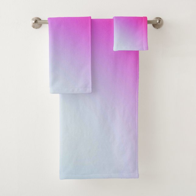 Solid Colour American Bath Towel Set (Insitu)