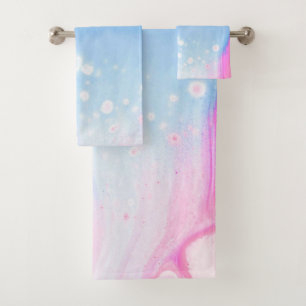 Solid Colour American Bath Towel Set