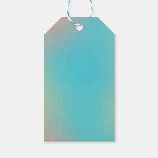 Solid Colour American Gift Tags (Front)
