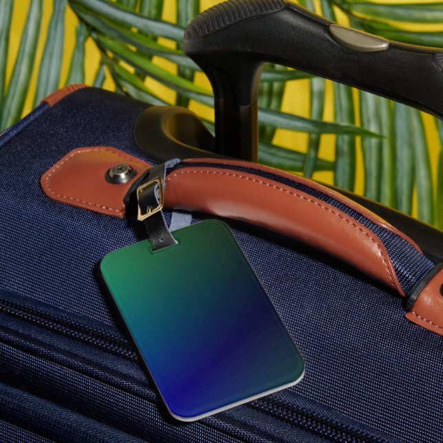 Solid Colour American Luggage Tag (Front Insitu 1)