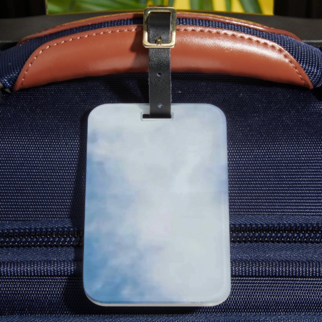 Solid Colour American Luggage Tag (Front Insitu 2)