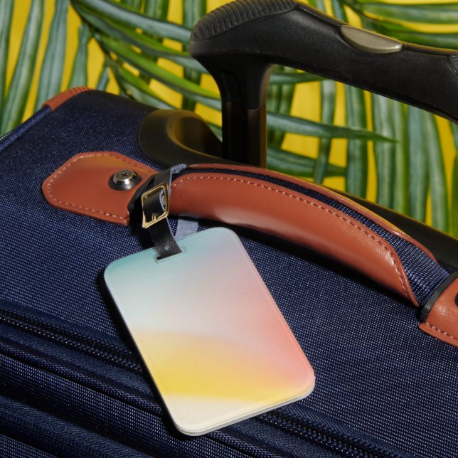 Solid Colour American Luggage Tag (Front Insitu 1)