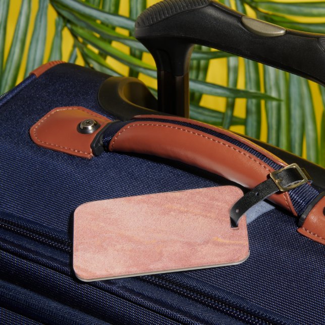 Solid Colour American Luggage Tag (Front Insitu 3)