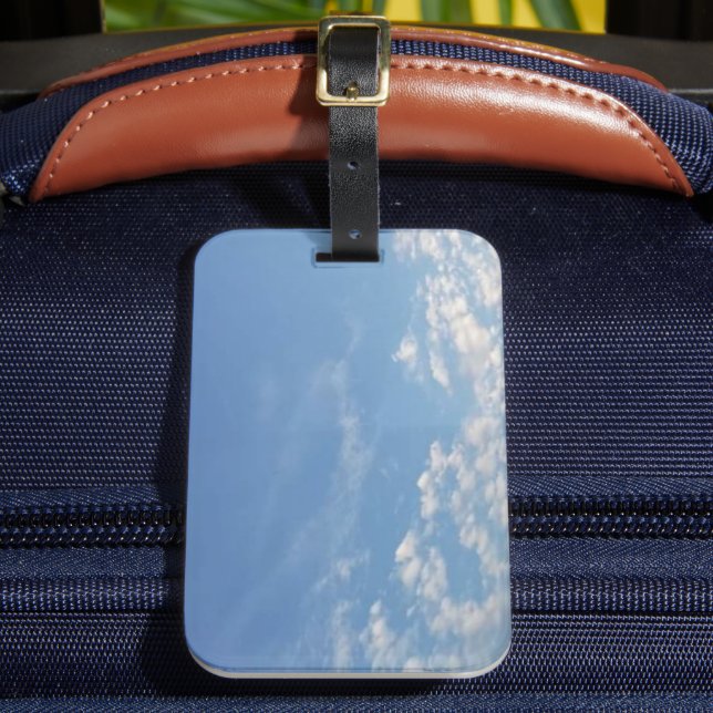 Solid Colour American Luggage Tag (Front Insitu 2)