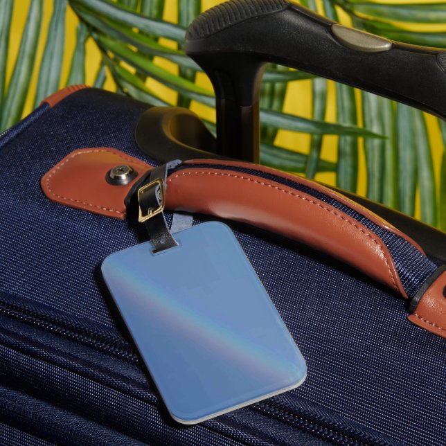 Solid Colour American Luggage Tag (Front Insitu 1)