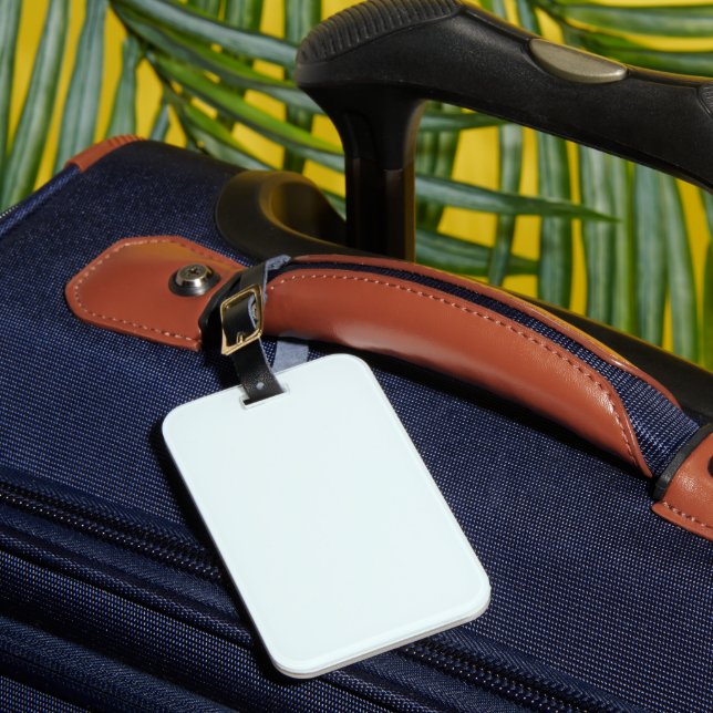 Solid Colour American Luggage Tag (Front Insitu 1)