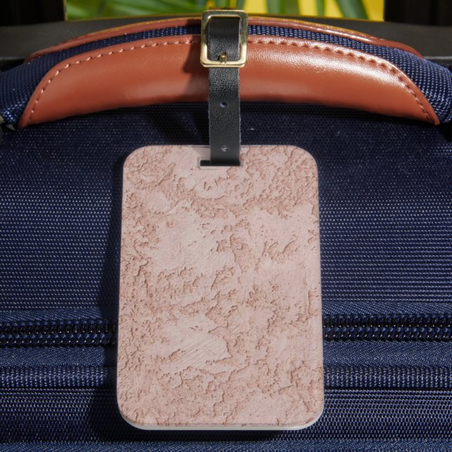 Solid Colour American Luggage Tag (Front Insitu 2)