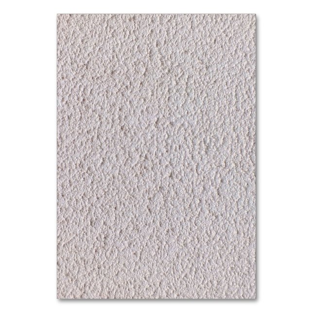 Solid Colour American Table Number Card  (Front)