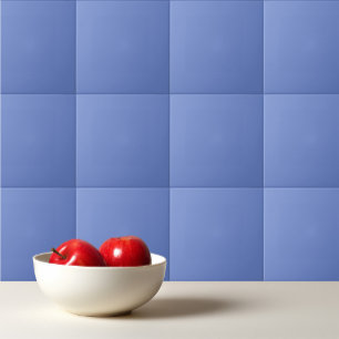 Solid colour angel blue tile