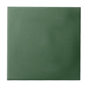 Solid Colour Antique Style Green Ceramic Tile #3
