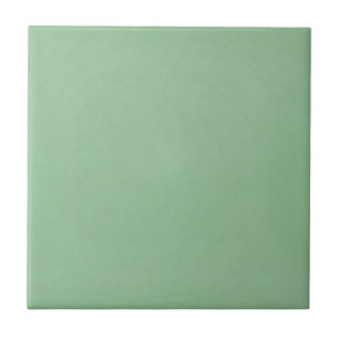 Solid Colour Antique Style Green Ceramic Tile #7