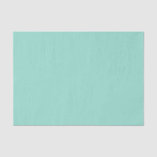 Solid colour Beach Glass plain aqua green mint  Tissue Paper