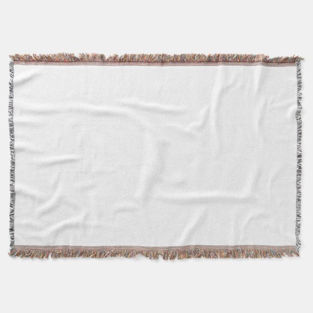 Solid Colour Blanket - Personalised Home Accent (Front)