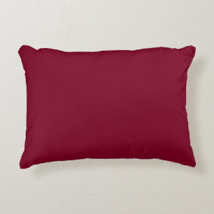 wine red pillows