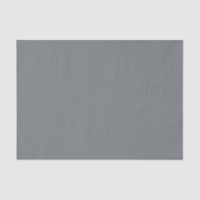 Solid Colour: Charcoal Grey Tissue Paper (Front)