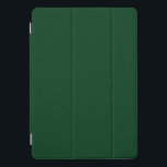 Solid colour dark green iPad pro cover<br><div class="desc">Solid colour dark green design.</div>