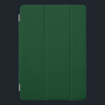 Solid colour dark green iPad pro cover<br><div class="desc">Solid colour dark green design.</div>