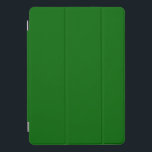 Solid Colour Dark Green iPad Pro Cover<br><div class="desc">Dark green solid colour background. Coordinate your colours.</div>