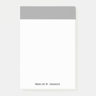 Solid Colour: Dark Grey Post-it Notes