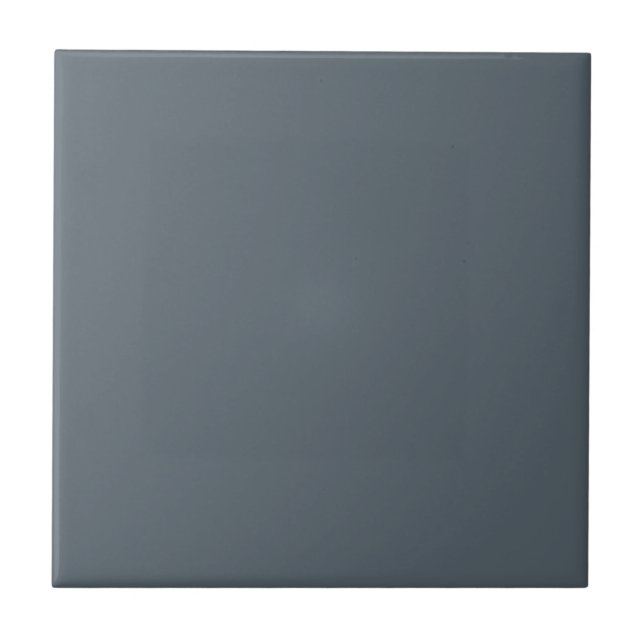 Solid Colour - Dark Titanium Grey Tile (Front)
