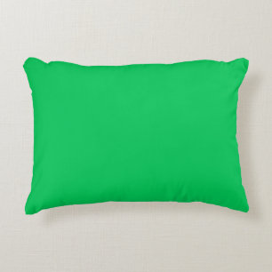 Solid Colour: Emerald Green Decorative Cushion