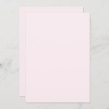 Solid Colour Flat Invitations Announcements Card