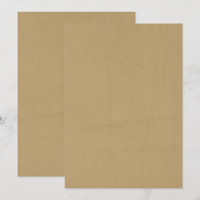 Solid Colour Flat Invitations Announcements Card (Front/Back)